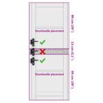 vidaXL Vnútorné dvere Biela 78 x 211 cm Preglejka – Obrázok 9