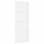 vidaXL Vnútorné dvere Biela 83 x 211 cm Preglejka – Obrázok 6