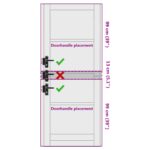 vidaXL Vnútorné dvere Biela 83 x 211 cm Preglejka – Obrázok 9