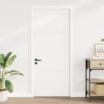 vidaXL Vnútorné dvere Biela 86 x 211 cm Preglejka – Obrázok 3