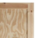 vidaXL Vnútorné dvere Prírodná 93 x 202 cm Preglejka – Obrázok 7