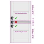 vidaXL Vnútorné dvere Prírodná 93 x 202 cm Preglejka – Obrázok 9