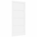 vidaXL Vnútorné dvere Biela 93 x 202 cm Preglejka – Obrázok 2
