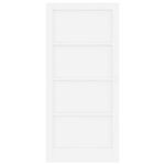 vidaXL Vnútorné dvere Biela 93 x 202 cm Preglejka – Obrázok 4