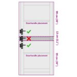 vidaXL Vnútorné dvere Biela 93 x 211 cm Preglejka – Obrázok 9