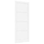 vidaXL Vnútorné dvere Biela 93 x 232 cm Preglejka – Obrázok 2