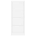 vidaXL Vnútorné dvere Biela 93 x 232 cm Preglejka – Obrázok 4