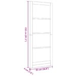 vidaXL Vnútorné dvere Biela 93 x 232 cm Preglejka – Obrázok 8