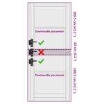 vidaXL Vnútorné dvere Biela 93 x 232 cm Preglejka – Obrázok 9