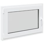 Podkrovné okno RISOR 90 x 70 cm PVC a sklo Biela – Obrázok 2