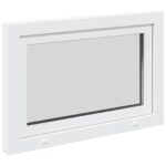 Podkrovné okno RISOR 90 x 70 cm PVC a sklo Biela – Obrázok 6