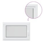 Podkrovné okno RISOR 90 x 70 cm PVC a sklo Biela – Obrázok 8