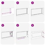 Podkrovné okno RISOR 100 x 60 cm PVC a sklo Biela – Obrázok 11