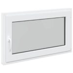 Podkrovné okno RISOR 100 x 60 cm PVC a sklo Biela – Obrázok 2