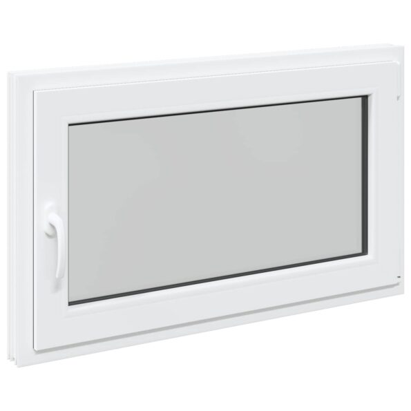 Podkrovné okno RISOR 100 x 60 cm PVC a sklo Biela – Obrázok 2