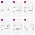 vidaXL Podkrovné okno RISOR 100 x 40 cm PVC a sklo Biela – Obrázok 11