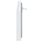 vidaXL Podkrovné okno RISOR 100 x 40 cm PVC a sklo Biela – Obrázok 5
