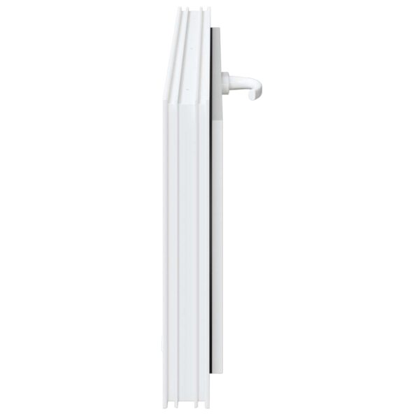 vidaXL Podkrovné okno RISOR 100 x 40 cm PVC a sklo Biela – Obrázok 5