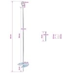 vidaXL Zemný kotviaci predmet 2 pcs Strieborná Ø10 x 60 cm – Obrázok 6