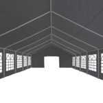 vidaXL Tkanina stanu bez rámu Biely 12 x 6 m PE – Obrázok 4