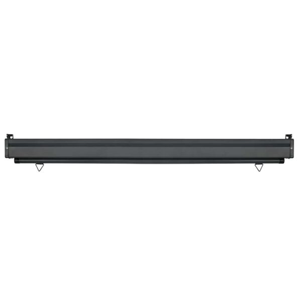 vidaXL Bočná markíza na balkón 125x250 cm, čierna – Obrázok 6