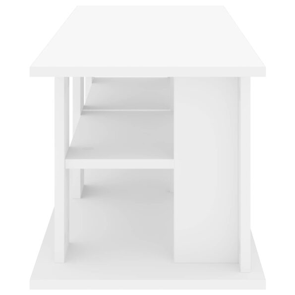 vidaXL Stojan na televízor Biela 96 x 35 x 33,5 cm – Obrázok 6