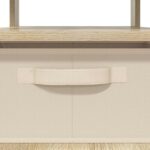 vidaXL Konferenčný stolík Sonoma dub 77 x 55 x 42 cm Kompozitné drevo – Obrázok 9