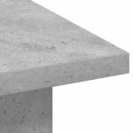 vidaXL Konferenčný stolík so zásuvkou Betónová šedá 77 x 55 x 42 cm – Obrázok 8
