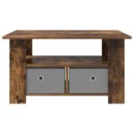 vidaXL Konferenčný stolík Dymová dub 77 x 55 x 42 cm Kompozitné drevo – Obrázok 5