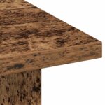 vidaXL Konferenčný stolík Staré drevo 77 x 55 x 42 cm Kompozitné drevo – Obrázok 8