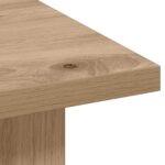 vidaXL Konferenčný stolík so zásuvkou Remeselný dub 77 x 55 x 42 cm – Obrázok 8
