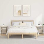 vidaXL Nočný stolík 2 pcs Sonoma dub 41 x 40 x 45 cm Kompozitné drevo