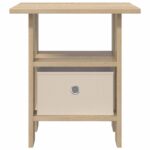 vidaXL Nočný stolík 2 pcs Sonoma dub 41 x 40 x 45 cm Kompozitné drevo – Obrázok 6