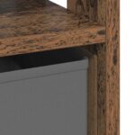 vidaXL Nočný stolík 2 pcs Staré drevo 41 x 40 x 45 cm Kompozitné drevo – Obrázok 10