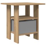 vidaXL Nočný stolík Remeselný dub 41 x 40 x 45 cm Kompozitné drevo – Obrázok 8