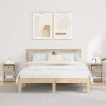 vidaXL Nočný stolík 2 pcs Sonoma dub 41 x 40 x 45 cm Kompozitné drevo