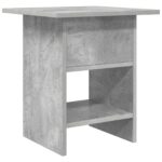 vidaXL Nočný stolík Betónová šedá 41 x 40 x 45 cm Kompozitné drevo – Obrázok 8
