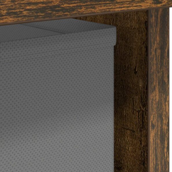 vidaXL Nočný stolík Dymová dub 41 x 40 x 45 cm Kompozitné drevo – Obrázok 10