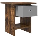 vidaXL Nočný stolík 2 pcs Dymová dub 41 x 40 x 45 cm Kompozitné drevo – Obrázok 5