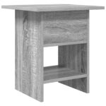 vidaXL Nočný stolík Sivý Sonoma 41 x 40 x 45 cm Kompozitné drevo – Obrázok 8