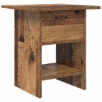 vidaXL Nočný stolík 2 pcs Staré drevo 41 x 40 x 45 cm Kompozitné drevo – Obrázok 8