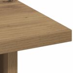 vidaXL Nočný stolík Remeselný dub 41 x 40 x 45 cm Kompozitné drevo – Obrázok 9
