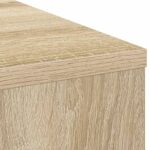 vidaXL Stôl so zásuvkou Sonoma dub 100 x 40 x 75 cm Kompozitné drevo – Obrázok 10