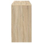 vidaXL Stôl so zásuvkou Sonoma dub 100 x 40 x 75 cm Kompozitné drevo – Obrázok 7