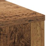 vidaXL Stôl so zásuvkou Staré drevo 100 x 40 x 75 cm Kompozitné drevo – Obrázok 10