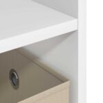 vidaXL Stojan na televízor so zásuvkou Biela 79 x 40 x 48 cm – Obrázok 10