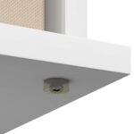 vidaXL Stojan na televízor so zásuvkou Biela 79 x 40 x 48 cm – Obrázok 11