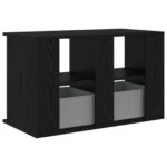 vidaXL Stojan na televízor so zásuvkou Čierny dub 79 x 40 x 48 cm – Obrázok 8