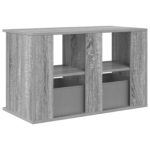 vidaXL Stojan na televízor so zásuvkou Sivý Sonoma 79 x 40 x 48 cm – Obrázok 8