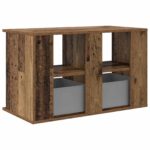 vidaXL Stojan na televízor so zásuvkou Staré drevo 79 x 40 x 48 cm – Obrázok 8